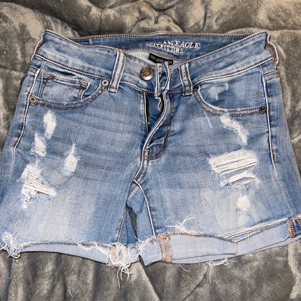 Size 2 jean shorts American Eagle